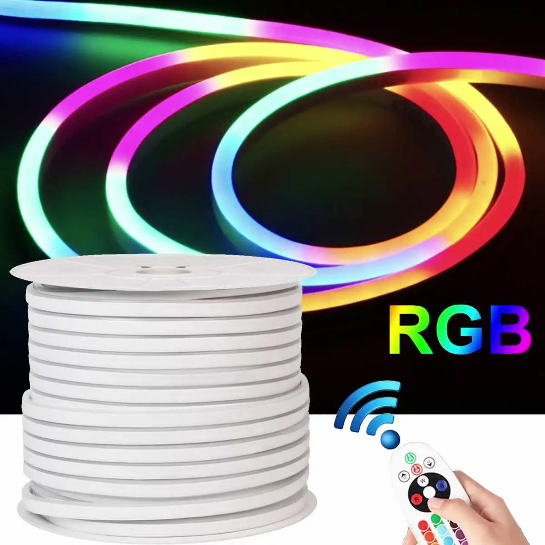 КОМПЛЕКТЕН КИТ - NEON FLEX LED RGB 220V