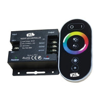 КОМПЛЕКТ LED лента RGB 12V IP21 5 метра RF TOUCH дистанционно