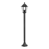 Stalp De Gradina LATERNA 4 Tip Felinar Negru 100CM STALP ORNAMENTAL GARDEN POLE