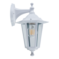 Felinar Alb LATERNA 5 Eglo Exterior ALBA / FELINAR EXTERIOR / E27 EXTERIOR LAMP