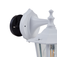 Felinar Alb LATERNA 5 Eglo Exterior ALBA / FELINAR EXTERIOR / E27 EXTERIOR LAMP