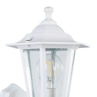 Aplica Exterior Tip Felinar cu Senzor LATERNA 5 White ALBA / APLICA PERETE Wall Light Fixtures