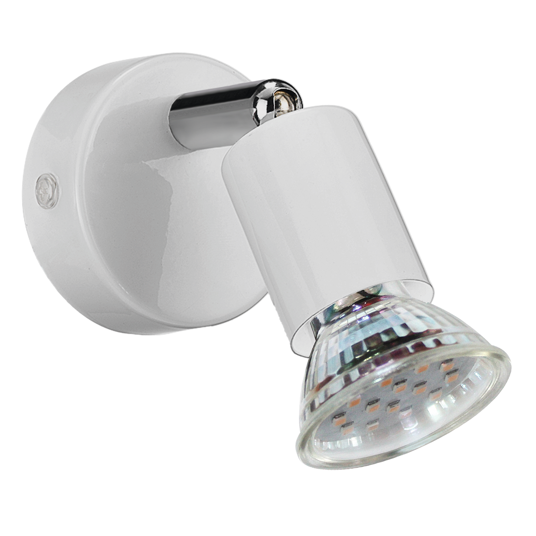 Подвижен повърхностен спот MINI White Ø6CM Eglo