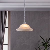 Пендел ALESSANDRA White 1xE27 Eglo Ø38CM