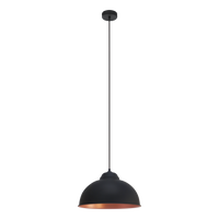 Pendul TRURO 2 Black & Gold 110CM Eglo NEAGRA / ABAJUR Lighting Fixtures