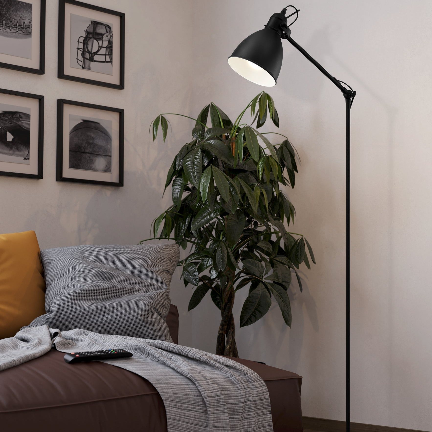Лампадар PRIDDY Black 137CM Eglo