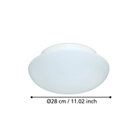 Аплик/Плафон ELLA White 28CM Round EGLO