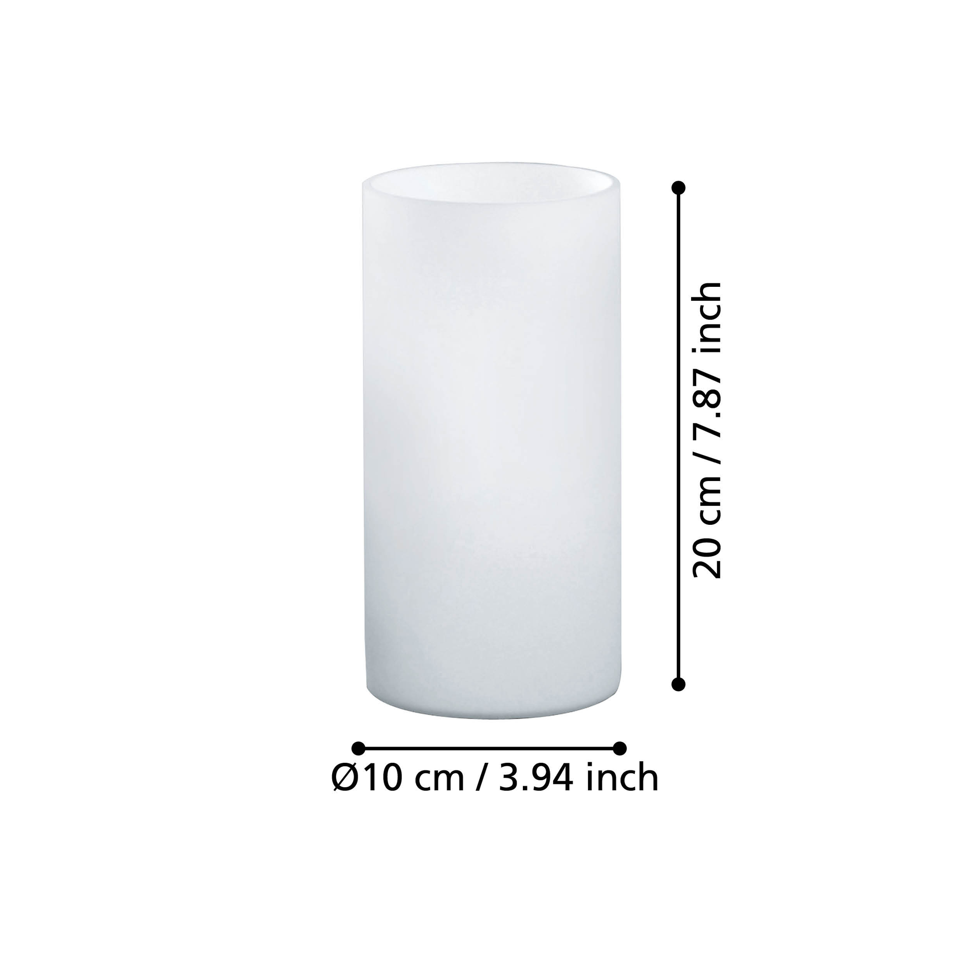 Декоративна лампа GEO White 20CM