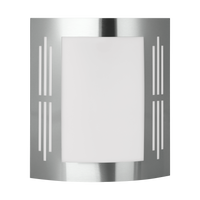Aplica Exterior CITY Silver & White Eglo Wall Light Fixtures