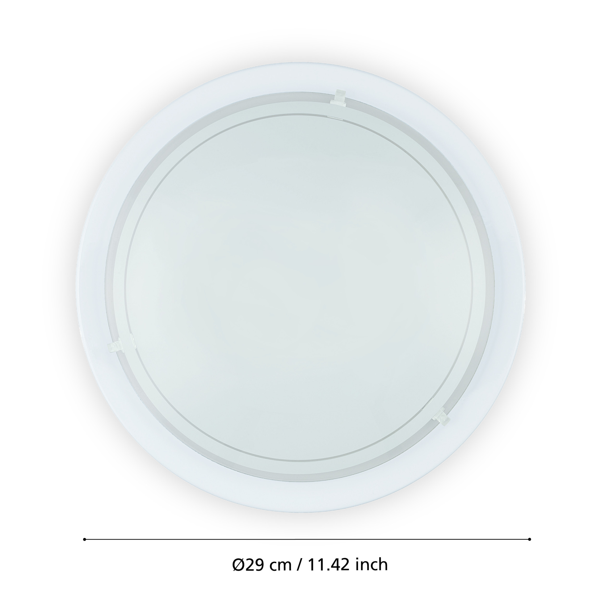 Плафониера PLANET 1 White Кръгла 29CM