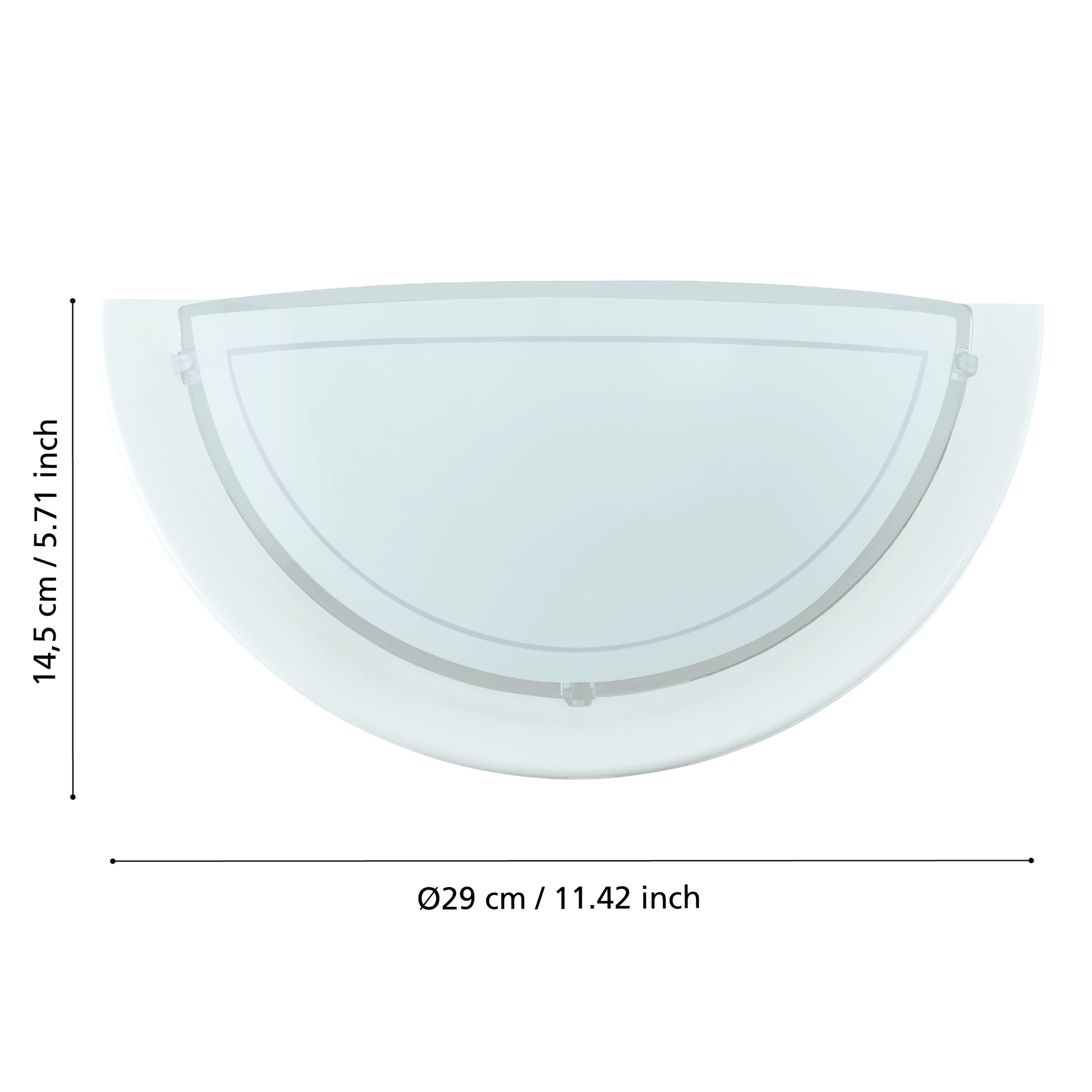 Аплик PLANET 1 White 29CM Eglo