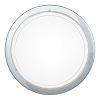 Plafoniera PLANET 1 Silver & White Rotunda 29CM led ceiling light