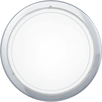 Plafoniera PLANET 1 Silver & White Rotunda 29CM led ceiling light