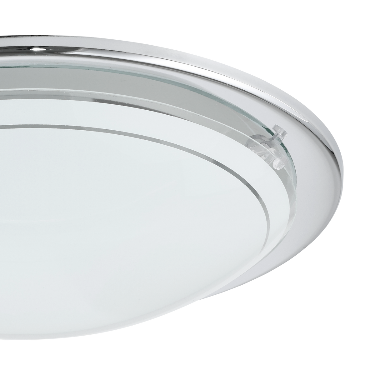 Plafoniera PLANET 1 Silver & White Rotunda 29CM led ceiling light