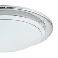 Plafoniera PLANET 1 Silver & White Rotunda 29CM led ceiling light