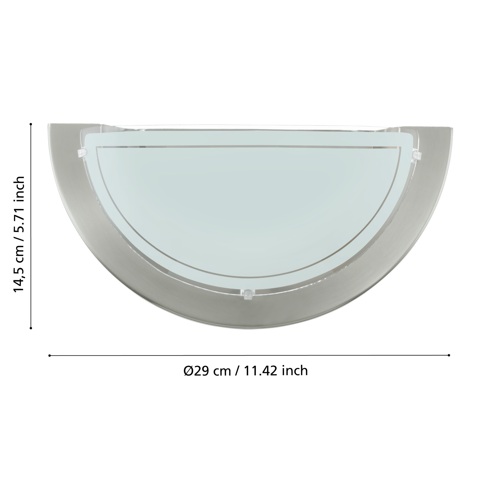 Аплик PLANET 1 Silver 29CM Eglo