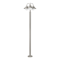 Градински стълб SIDNEY Silver 3xE27 Eglo 220CM