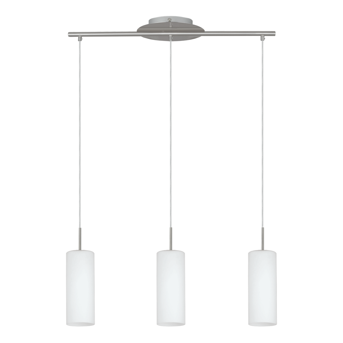 Окачено осветително тяло TROY 3 Silver 110CM
