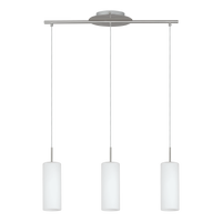 Окачено осветително тяло TROY 3 Silver 110CM