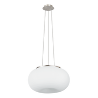 Осветително тяло тип пендел OPTICA White Ø45CM Eglo
