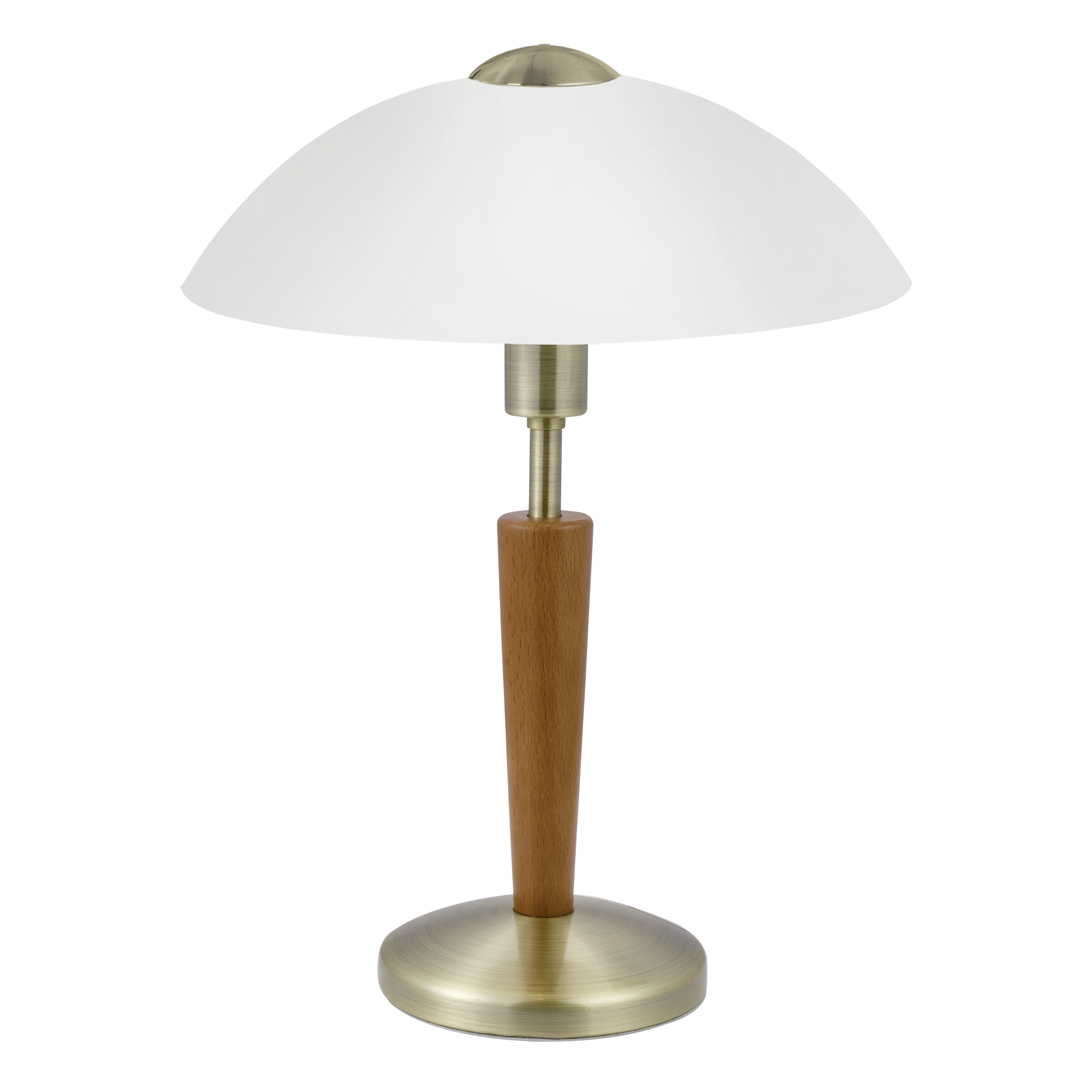 Нощна лампа SOLO 1 Brown & White Eglo
