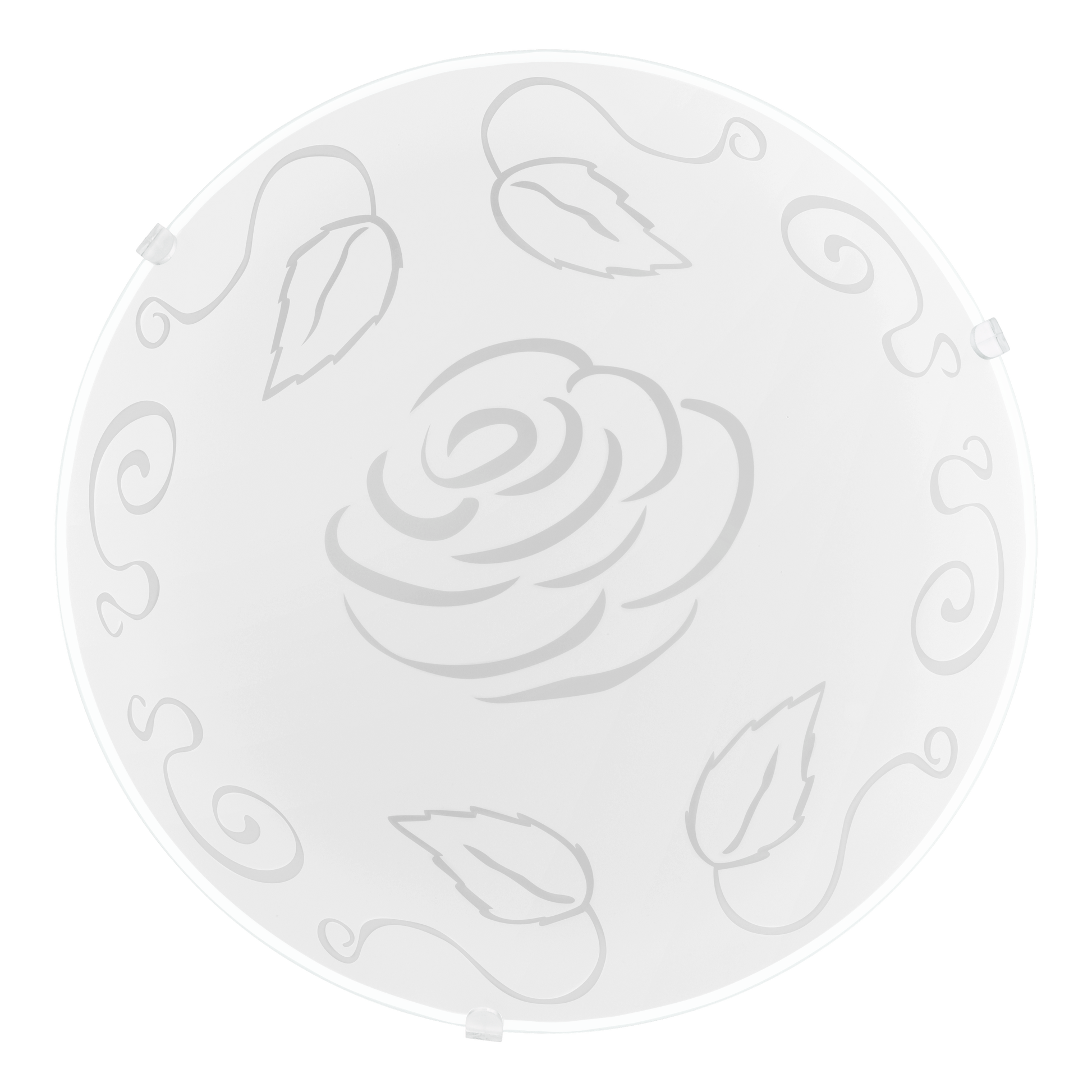Плафон MARS Rose White кръгъл 25CM