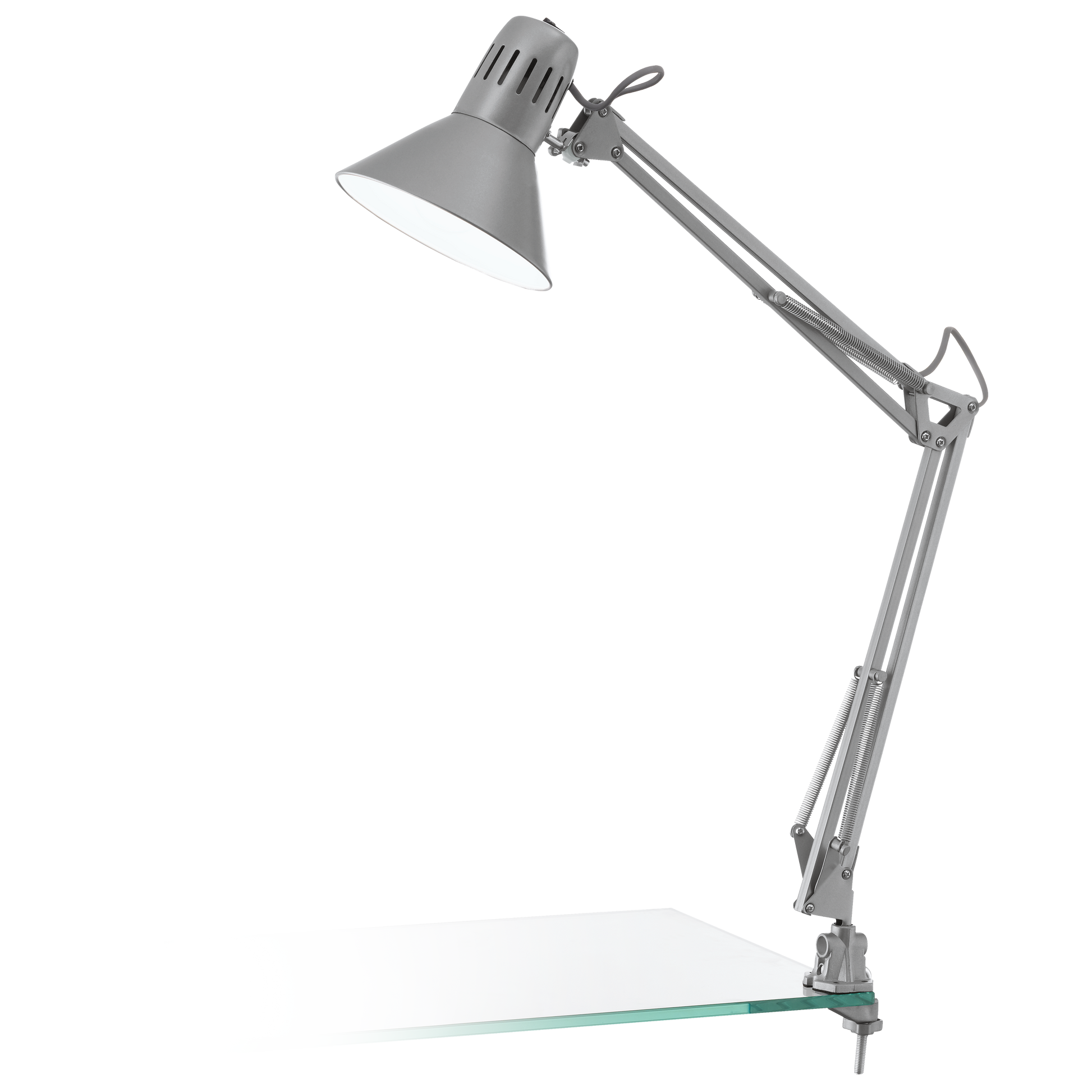 Настолна лампа FIRMO със щипка Silver 73CM Eglo