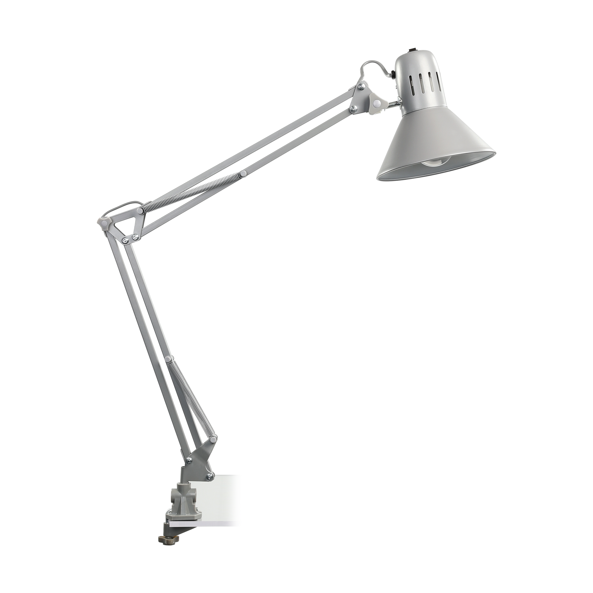 Настолна лампа FIRMO със щипка Silver 73CM Eglo
