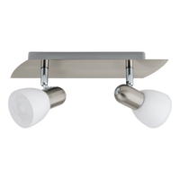 Осветително тяло с 2 регулируеми спота ENEA Silver Eglo