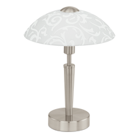 Декоративна димируема лампа SOLO Silver 32CM