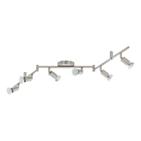 Lustra BUZZ-LED Reglabila Argintie 105cm 105CM / MINIMALIST DESIGN / ARGINTIE Lighting Fixtures