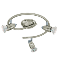 Осветително тяло MAGNUM-LED с 3 спота, сребристо