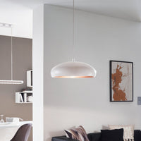 Пендел винтидж MOGANO 1 White & Gold 110CM Eglo