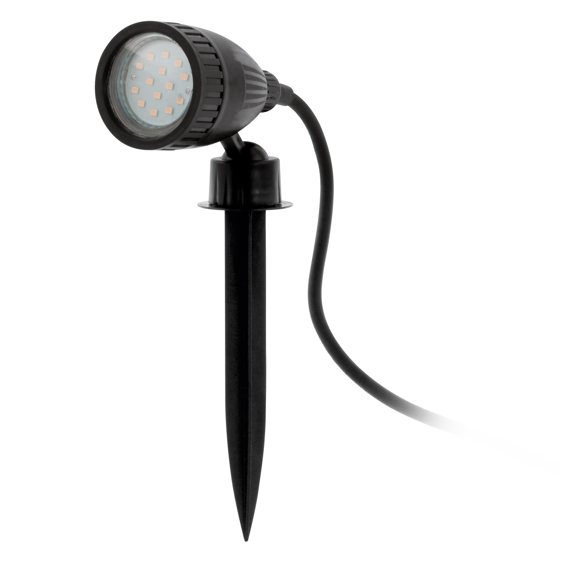 Градински декоративен прожектор NEMA 1 Black 18CM