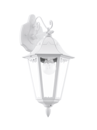 Aplica Exterior Tip Felinar NAVEDO White 47.5CM Eglo ALBA / APLICA PERETE Wall Light Fixtures