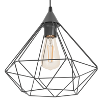 Пендел TARBES Black 1xE27 Eglo Ø32.5CM