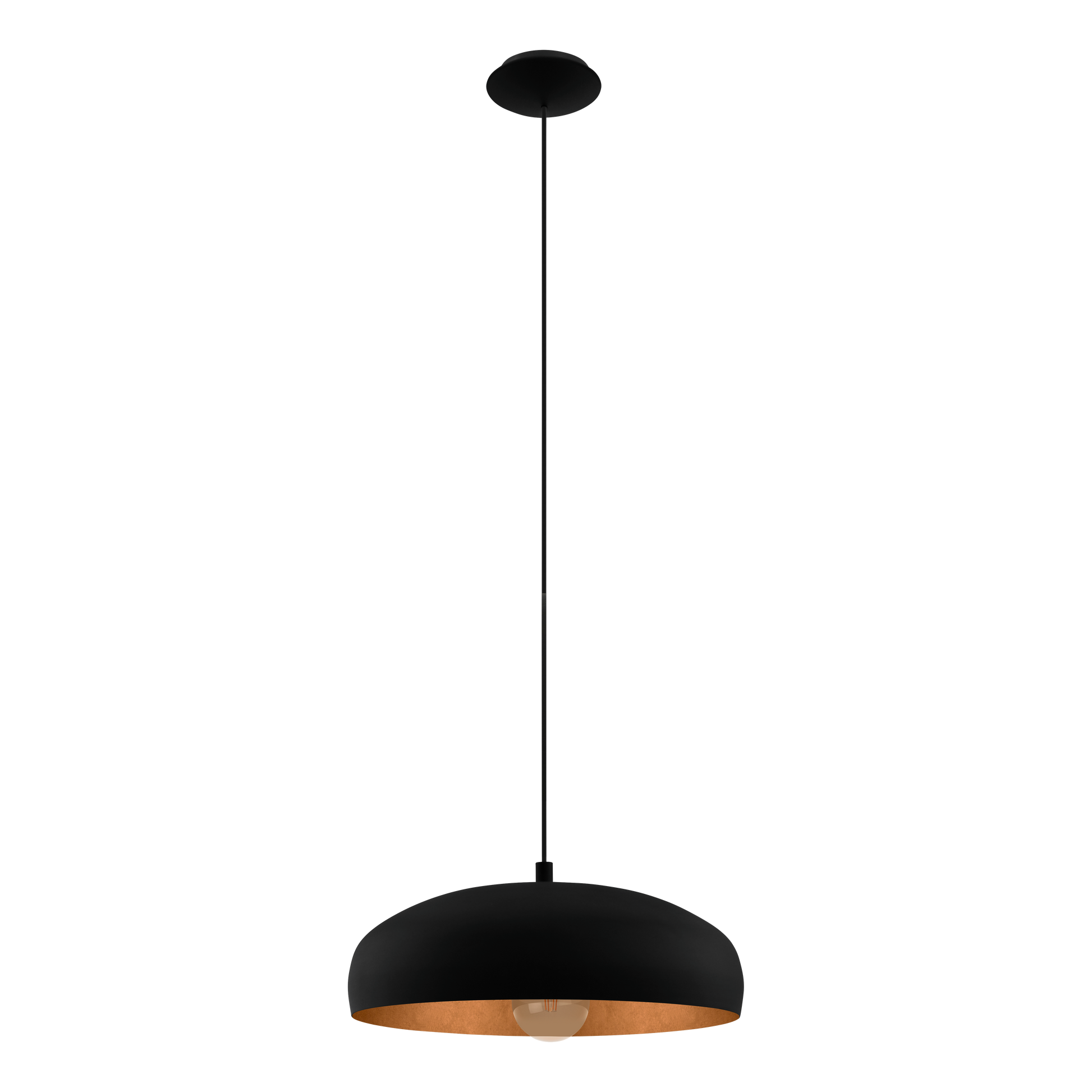 Пендел винтидж MOGANO 1 Black & Gold 110CM Eglo