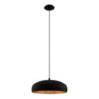 Пендел винтидж MOGANO 1 Black & Gold 110CM Eglo