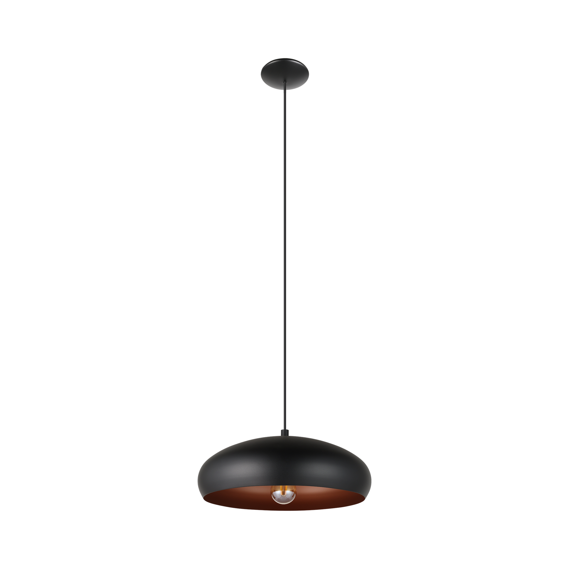 Пендел винтидж MOGANO 1 Black & Gold 110CM Eglo