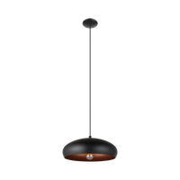 Пендел винтидж MOGANO 1 Black & Gold 110CM Eglo