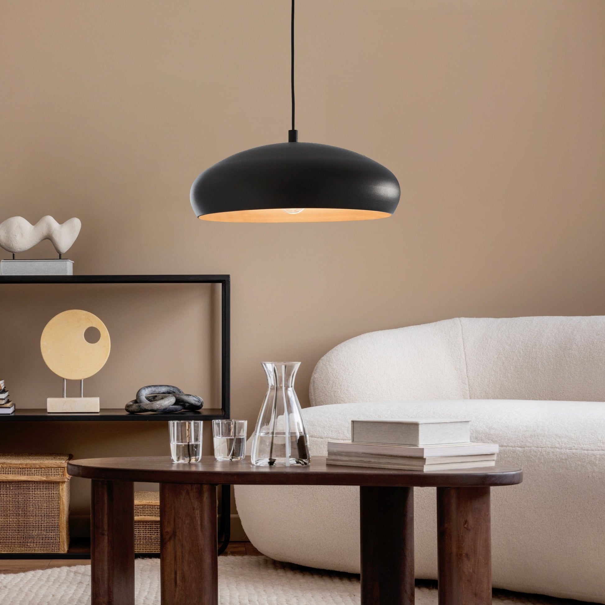 Пендел винтидж MOGANO 1 Black & Gold 110CM Eglo