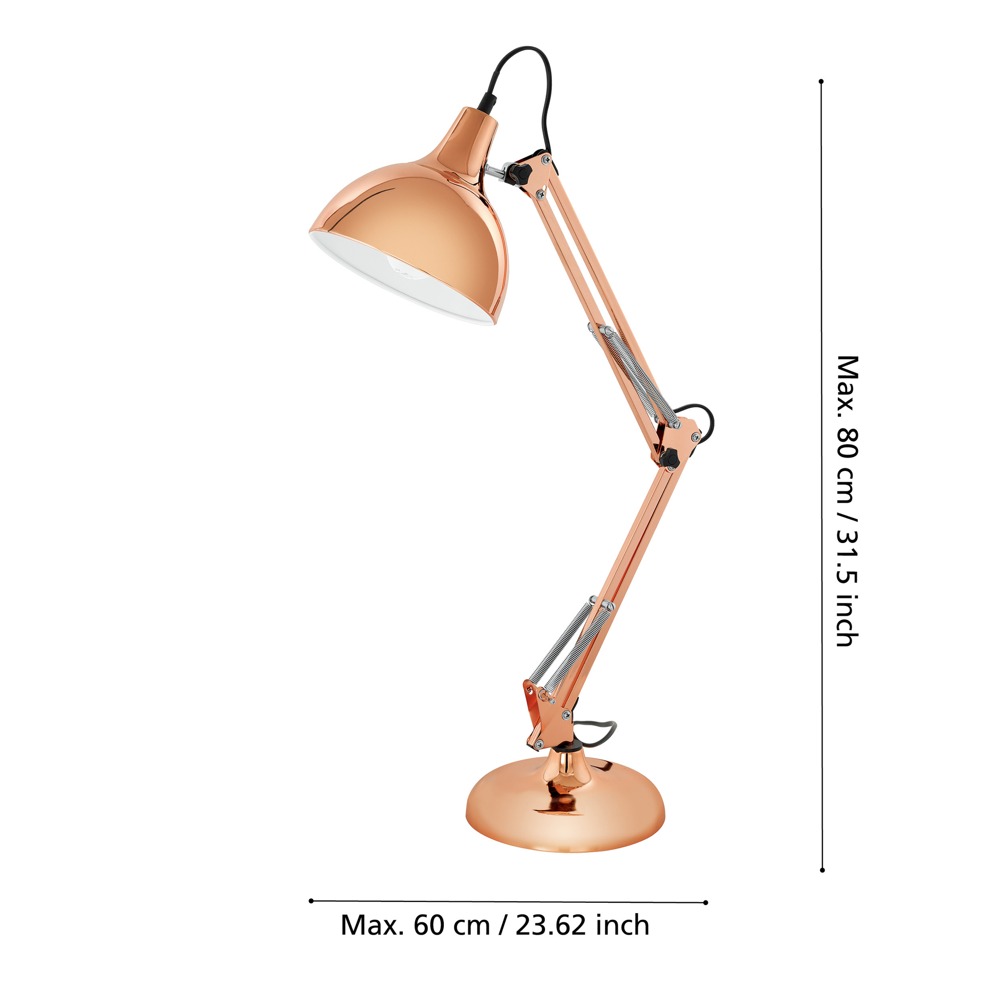 Настолна лампа BORGILLIO Gold 71CM Eglo