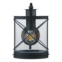 Aplica Exterior Tip Felinar HILBURN Black NEAGRA / APLICA PERETE Wall Light Fixtures