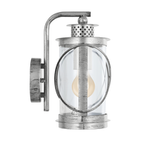 Aplica Exterior Tip Felinar HILBURN 1 Silver ARGINTIE / APLICA PERETE Wall Light Fixtures