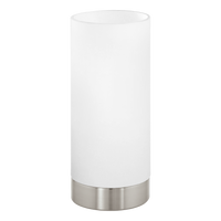 Декоративна лампа DAMASCO 1 Silver & White 21.5CM