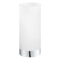 Декоративна нощна лампа DAMASCO 1 White & Silver Ø10CM