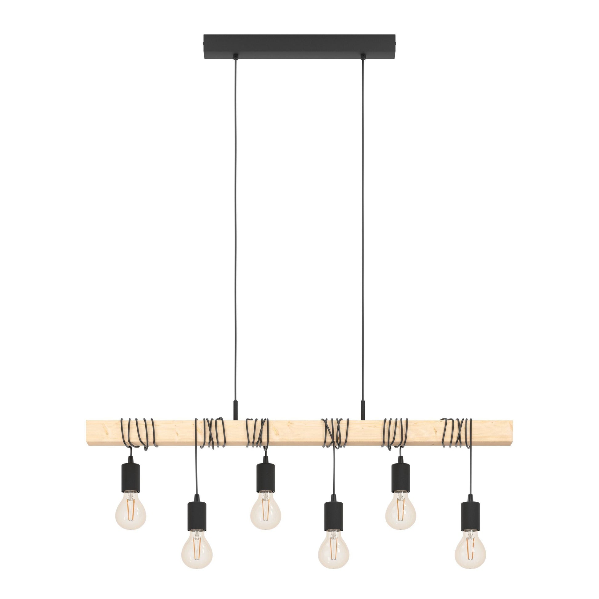 Осветително тяло винтидж LEMN Design 6xE27
