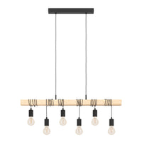 Осветително тяло винтидж LEMN Design 6xE27