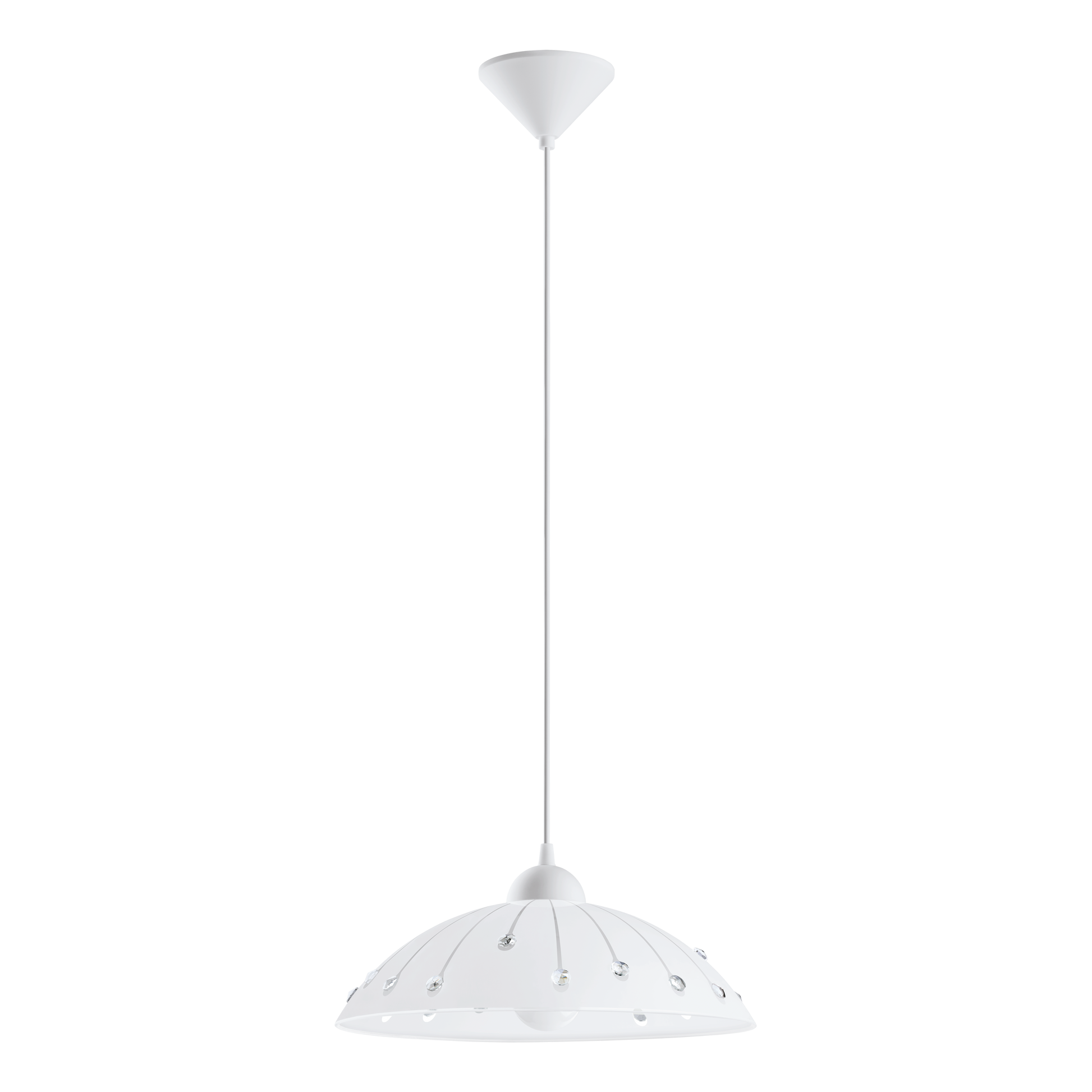 Пендел VETRO White 1xE27 Eglo Ø35CM