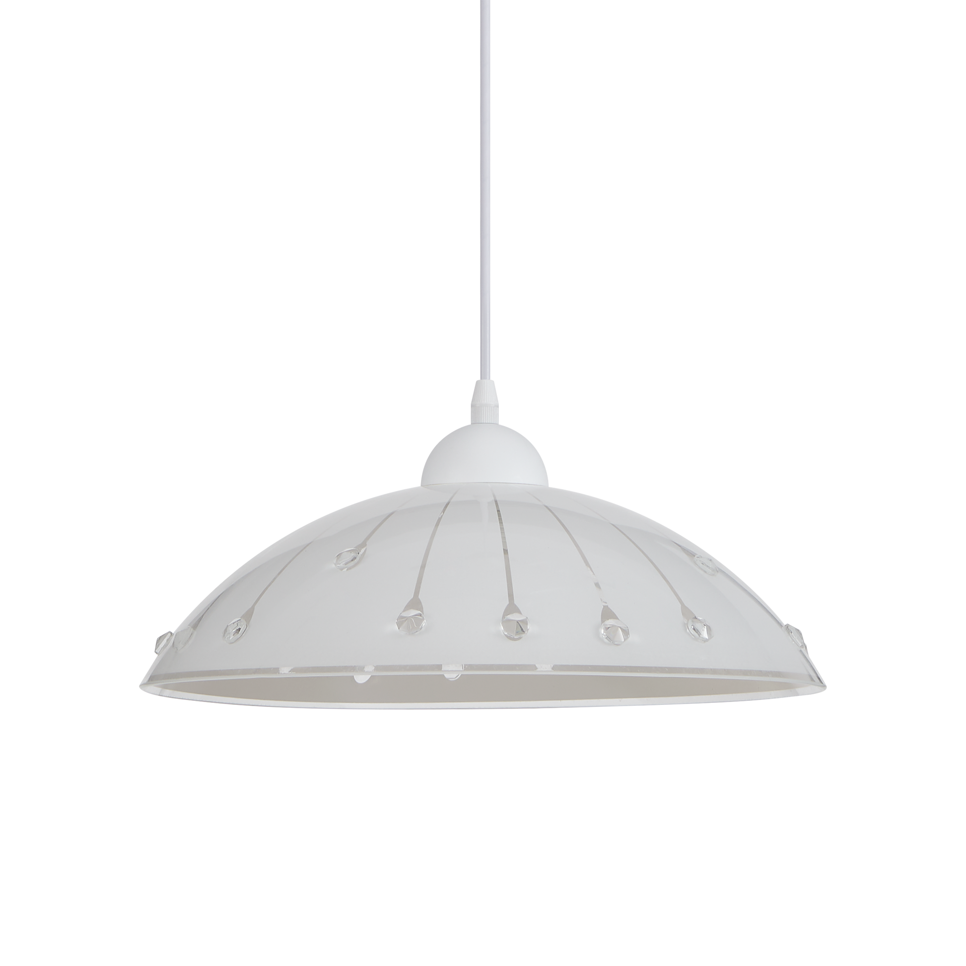 Пендел VETRO White 1xE27 Eglo Ø35CM